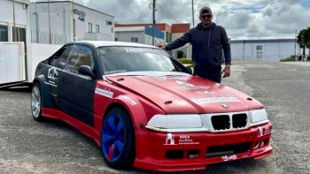 Diogo Santos no campeonato nacional de Drift